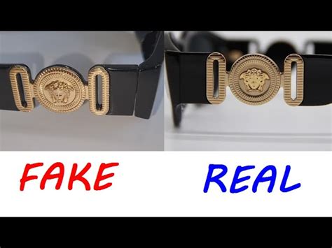 real vs fake versace glasses|authentic Versace shades.